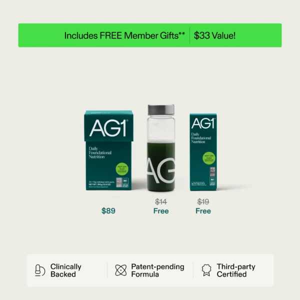 AG1: Travel Pack